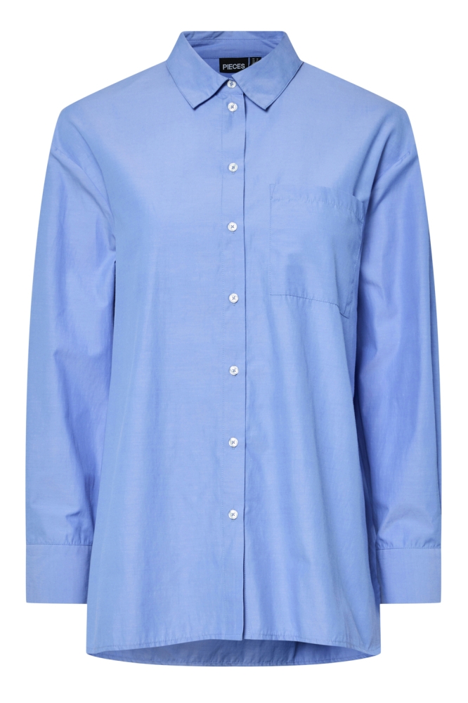 PCMELIA LS LOOSE SHIRT WVN NOOS BC 17154735 GRAPEMIST
